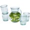 Terazza 5-delars set i återvunnet glas