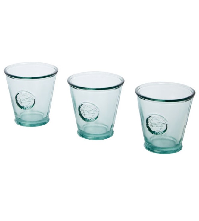 Copa 250 ml återvunnet glas-set med 3 delar