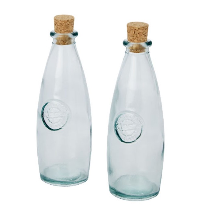 Sabor 2-delat set i återvunnet glas olja och vinäger